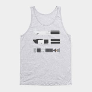 Classic Saber Trio Verical T-Shirt Tank Top